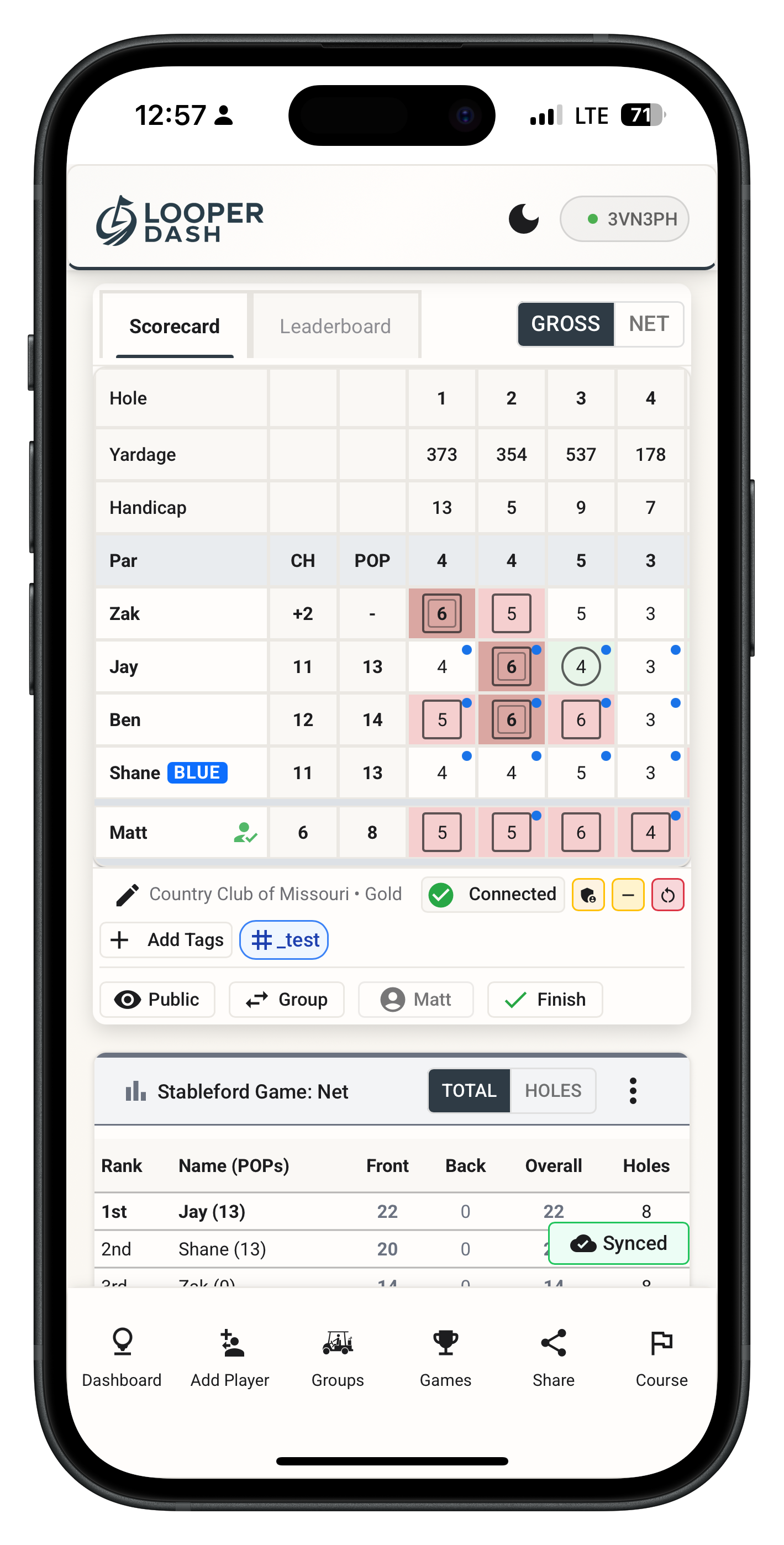 Live Collaborative Scoring