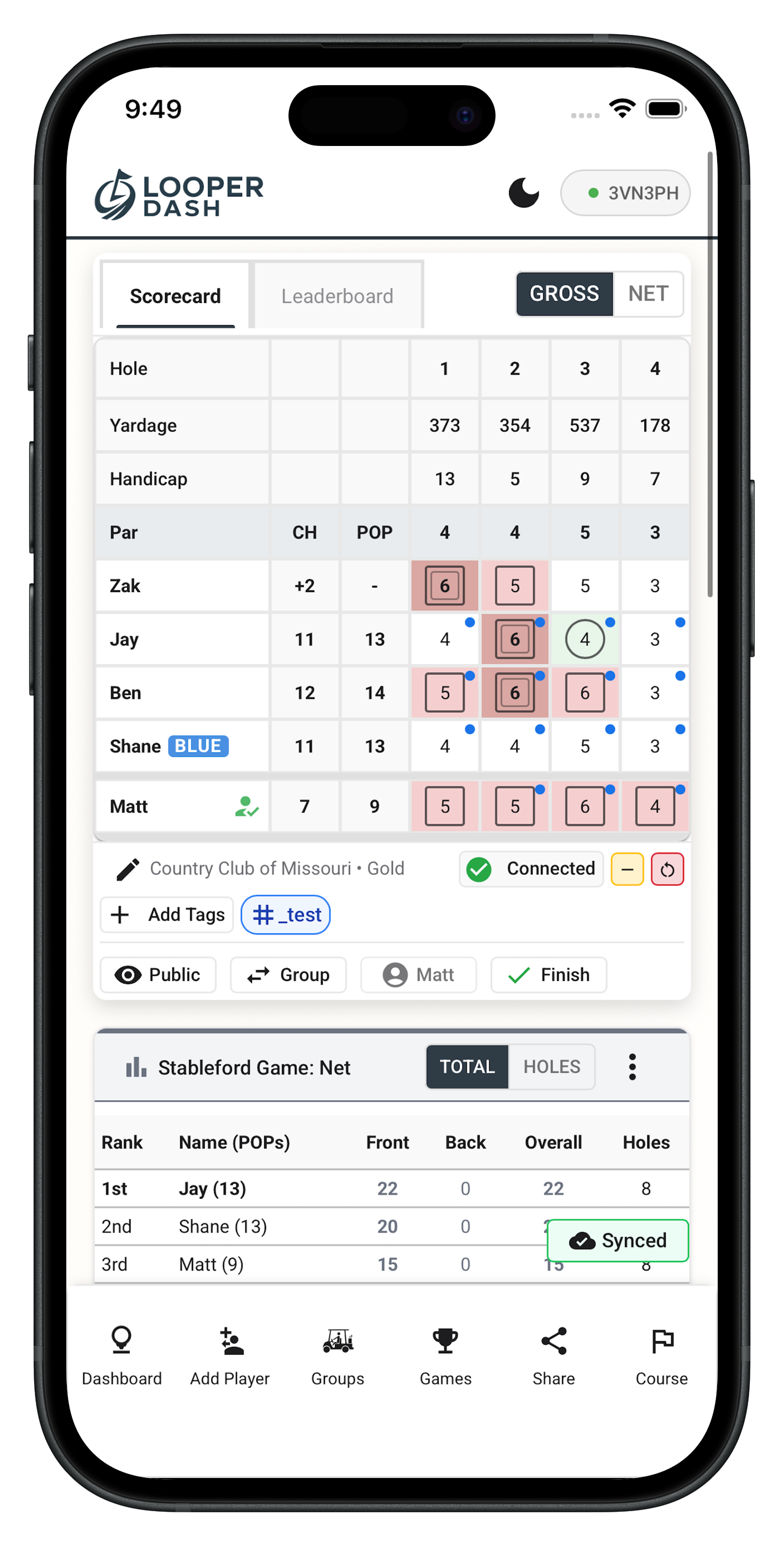 Live Collaborative Scoring